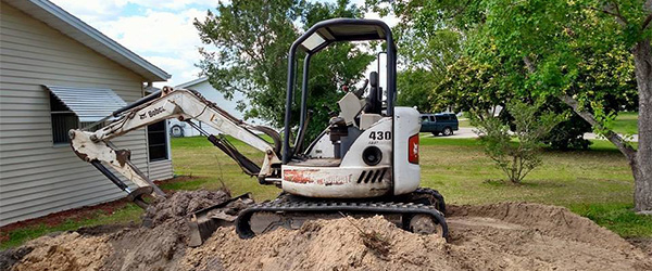 White Compactor of Septic Repair in Citra, FL